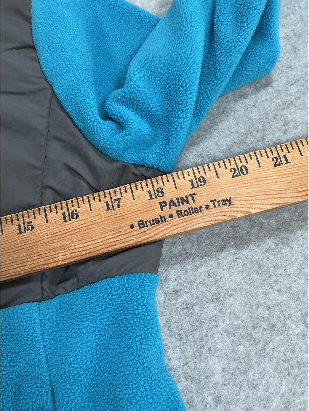 The North Face Polartec Fleece Jacket Blue Gray Full Zip Women's XS - Picture 12 of 14